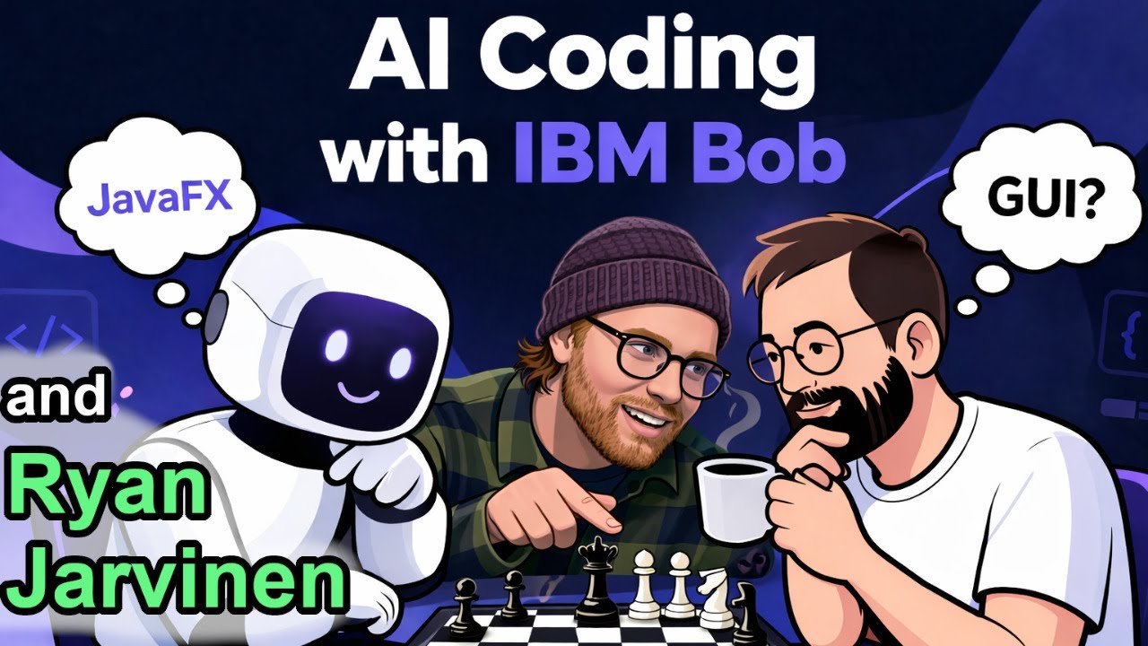 Thumbnail: AI Coding with IBM Bob: Building a JavaFX Chess Game Live