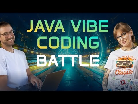 Thumbnail: Live Vibe Coding Battle: Build a Java App with GitHub Copilot